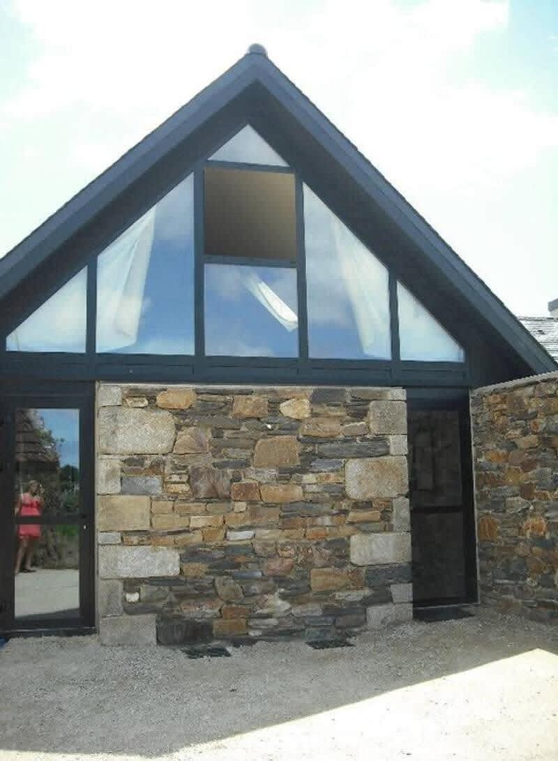 Large Farmhouse With Garden And Sea View For 8 People Locquenole Exteriér fotografie