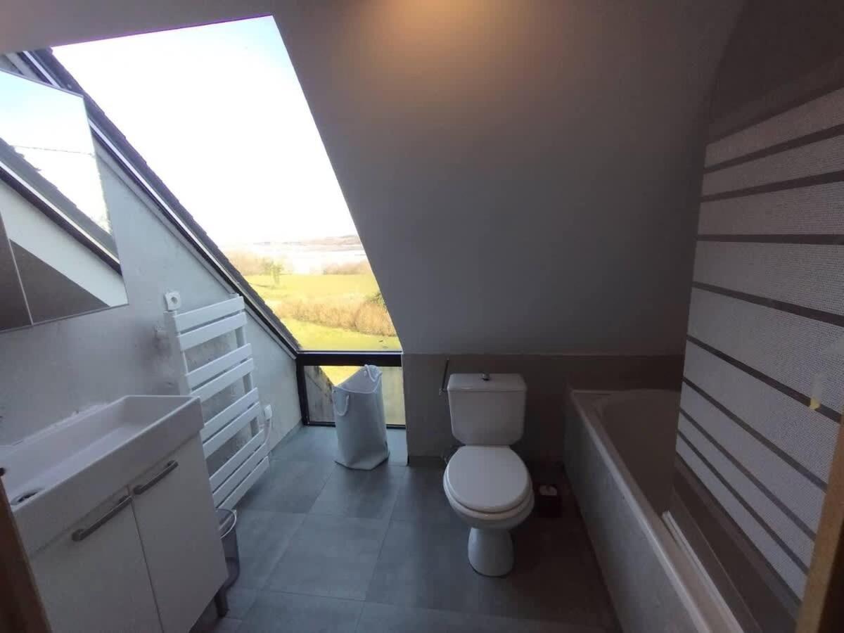 Large Farmhouse With Garden And Sea View For 8 People Locquenole Exteriér fotografie