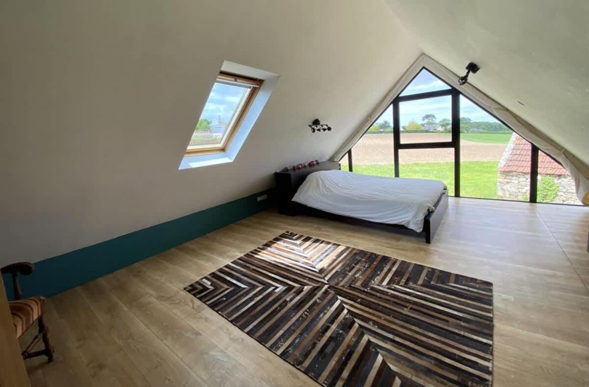 Large Farmhouse With Garden And Sea View For 8 People Locquenole Exteriér fotografie