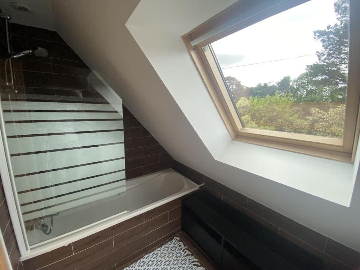 Large Farmhouse With Garden And Sea View For 8 People Locquenole Exteriér fotografie